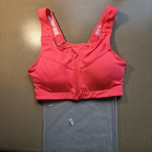 Women's Neon Orange Sports Bra